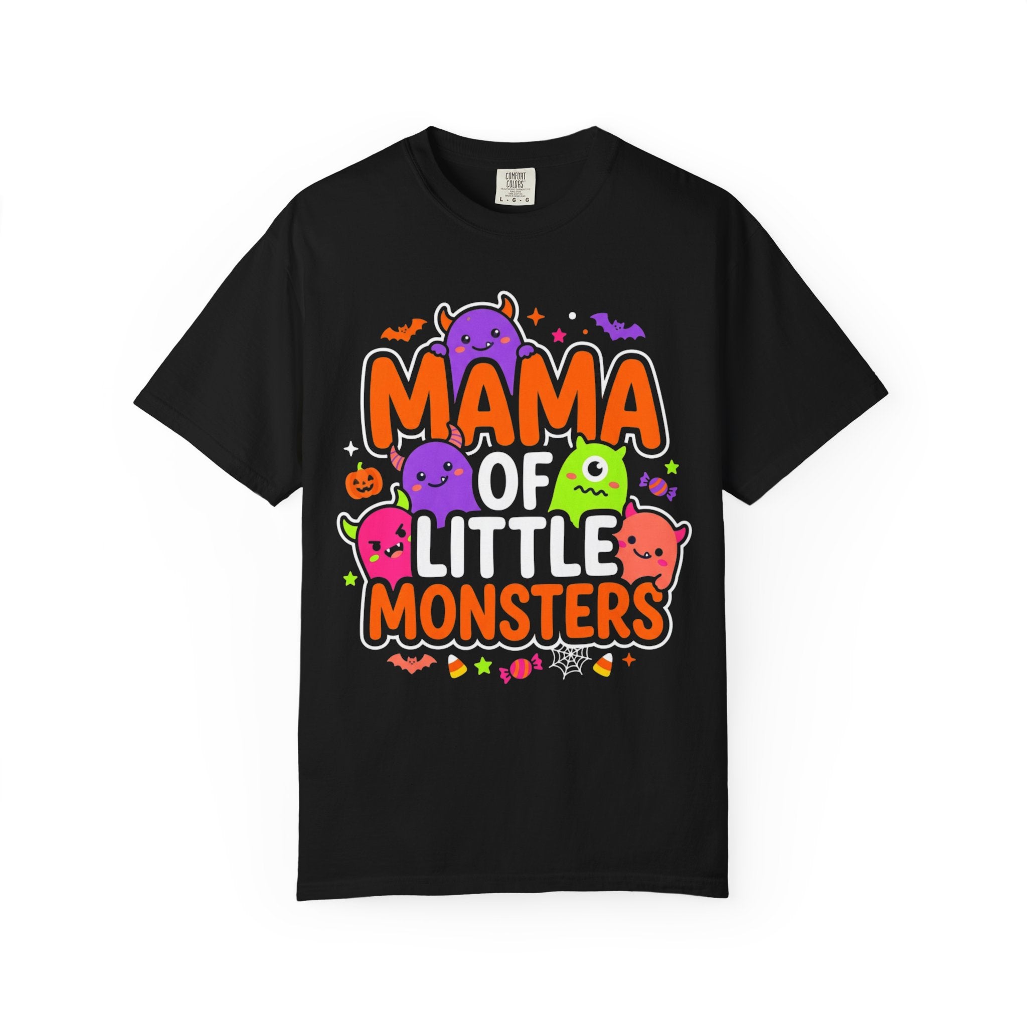 Mama of Little Monsters T-Shirt — Halloween Mom Graphic Tee
