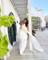 Farshi Set With Short Shirt