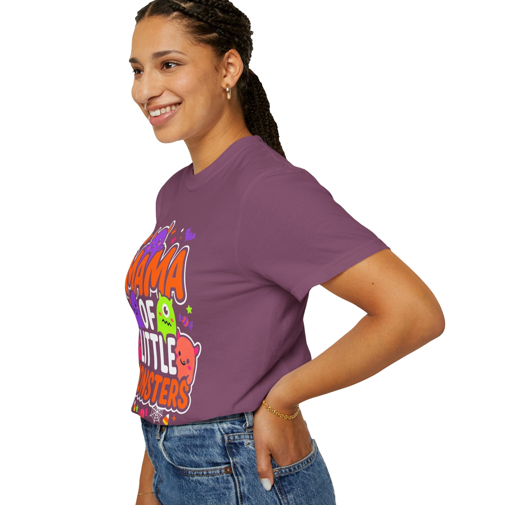 Mama of Little Monsters T-Shirt — Halloween Mom Graphic Tee