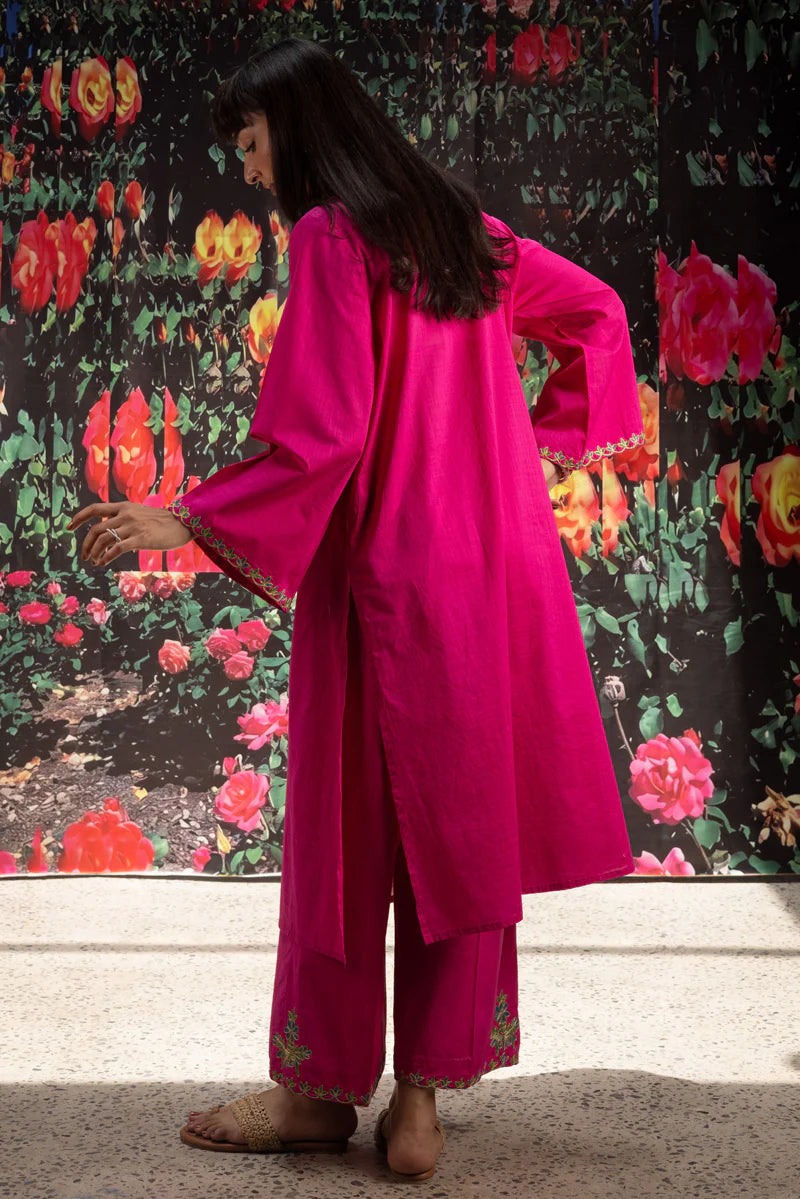 EMBROIDERED PERSIAN PETALS SET