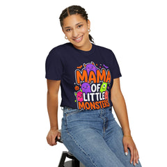Mama of Little Monsters T-Shirt — Halloween Mom Graphic Tee