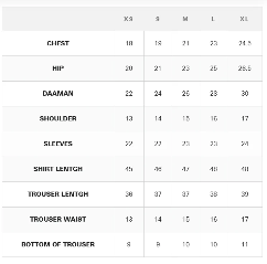 Farshi Set Royal Blue