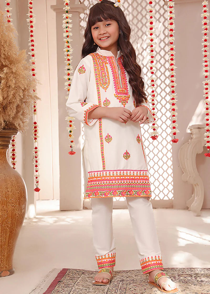 Traditional eastern wear kurta set for girls