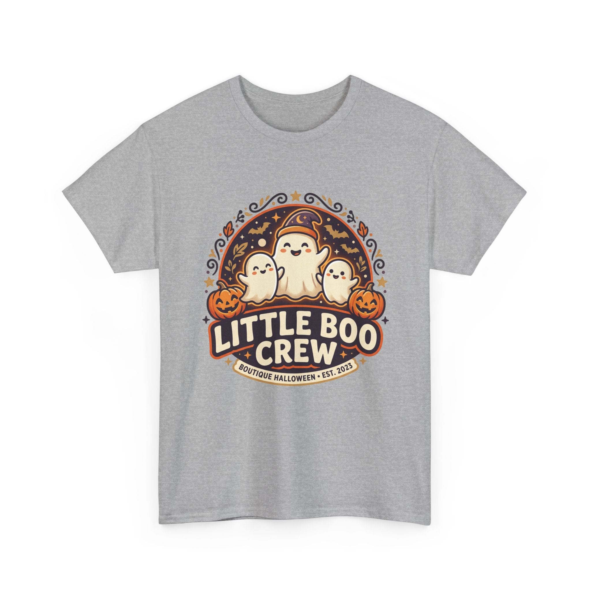 Halloween 'Little Boo Crew' Kids Tee — Cute Ghosts & Pumpkins Fall Shirt