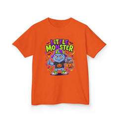 Youth - Kids Tee — 'Little Monster' Halloween Cartoon Shirt
