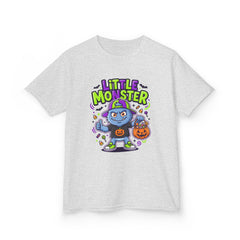 Youth - Kids Tee — 'Little Monster' Halloween Cartoon Shirt