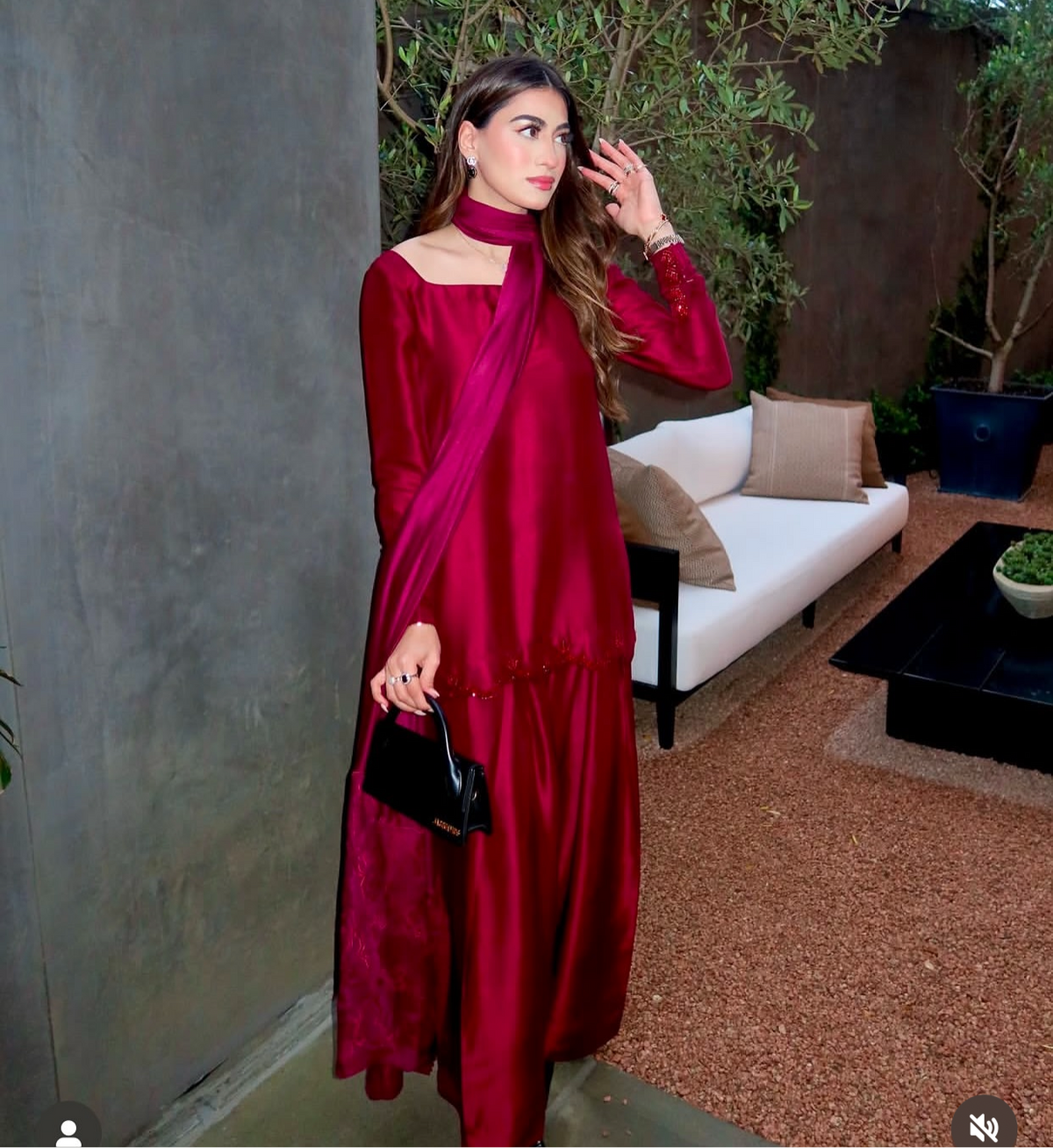 Rose Farshi Shalwar Set
