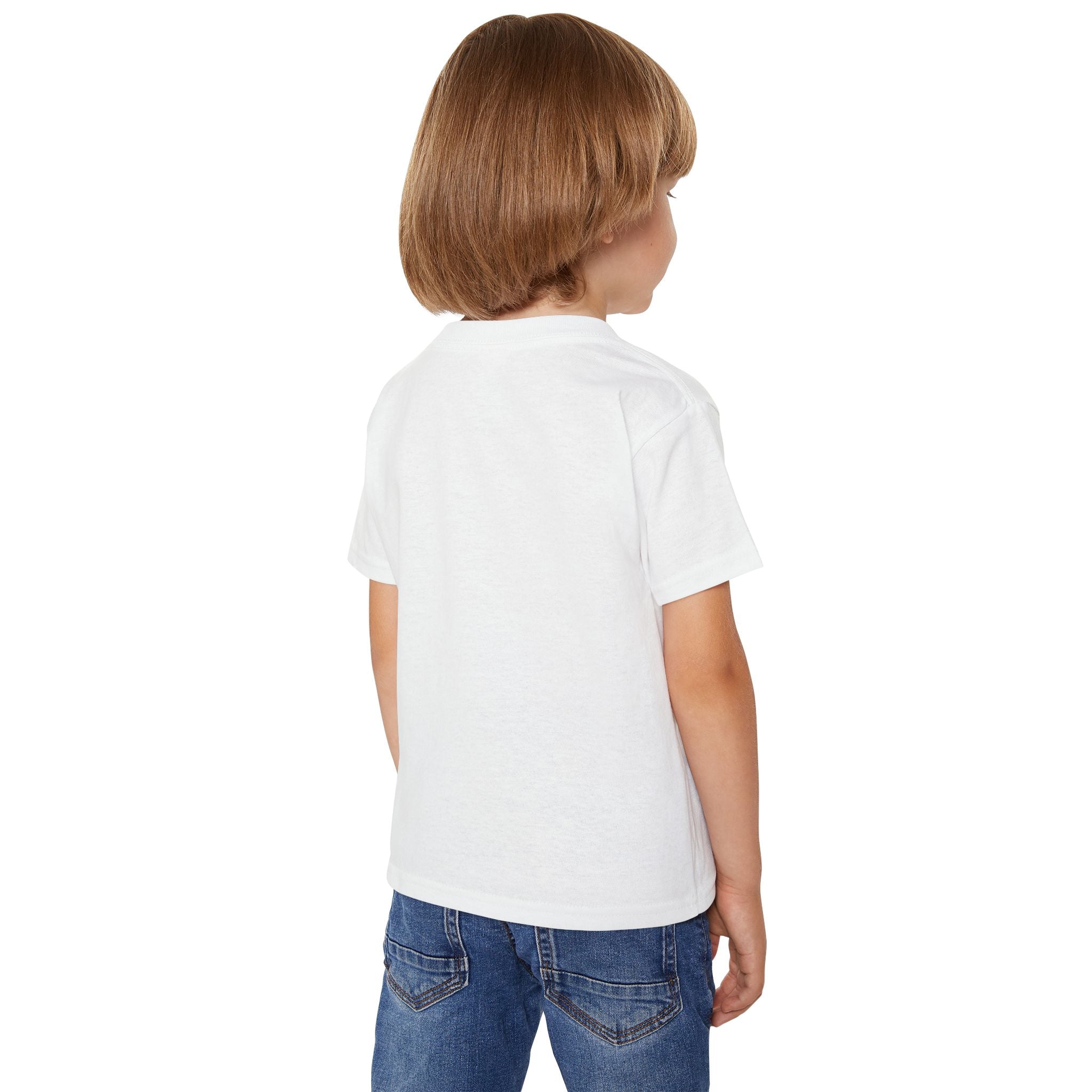 Cute Bunny & Girl Toddler T‑Shirt — Pastel Plush Friends Graphic Tee