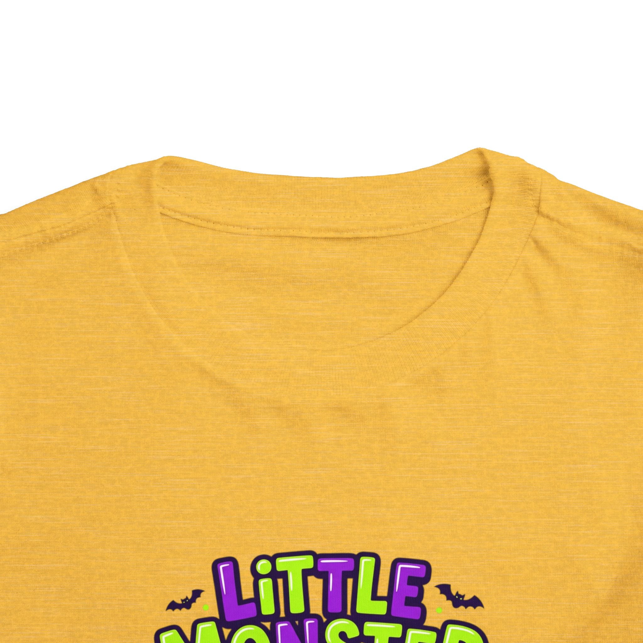 Toddler Tee — 'Little Monster' Halloween Trick-or-Treat Shirt