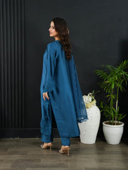 3 Piece Stitched Silk Pret Collection