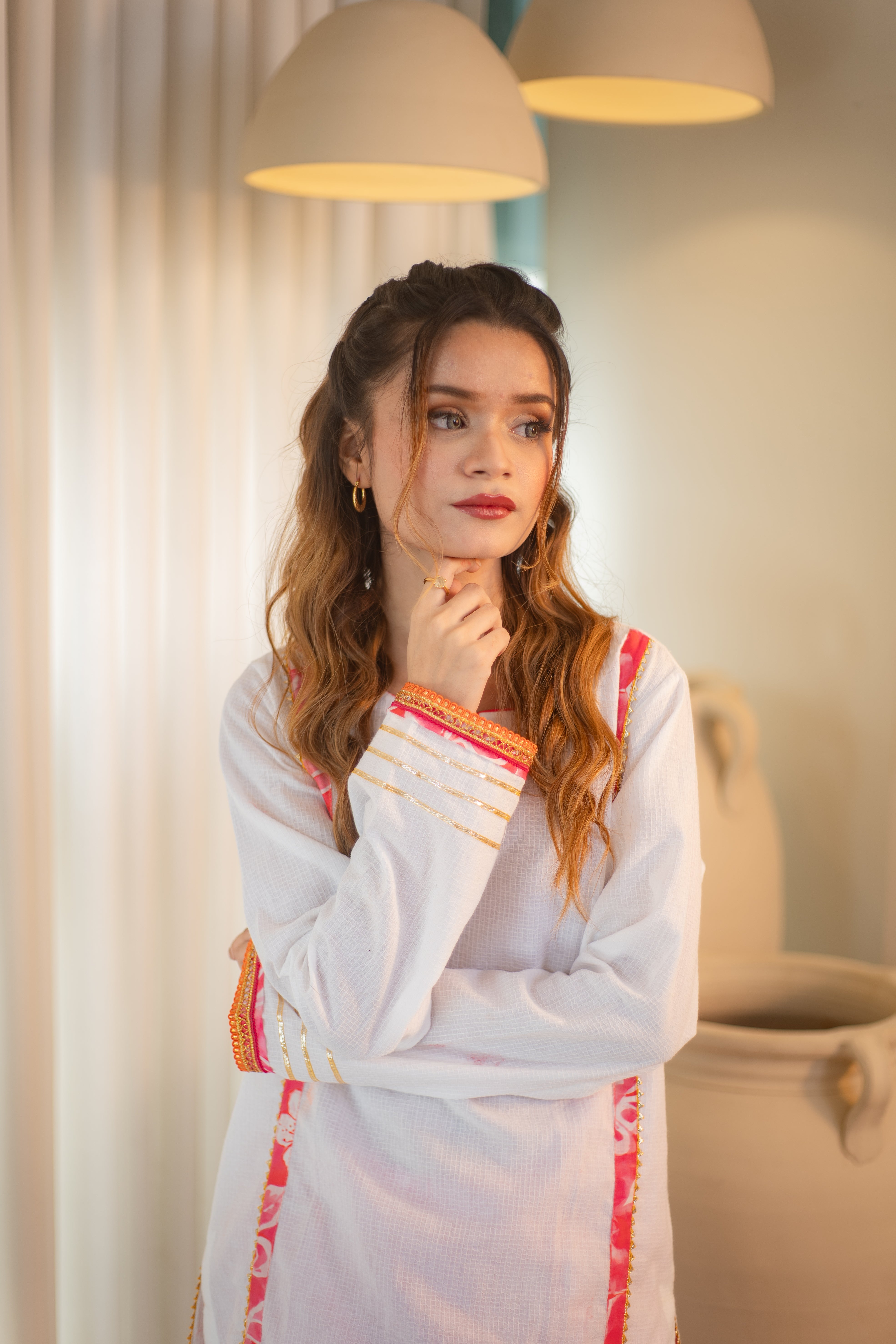 MSP-102 Printed Gharara with Shirt 2 Piece