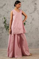 EMBROIDERED PETAL MIST SET