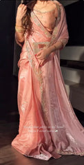 Blush Pink Sari | INDIAN Sari