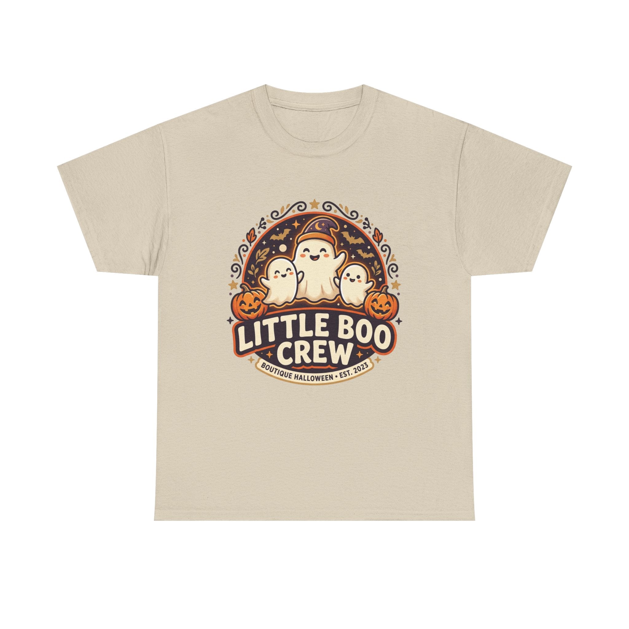 Halloween 'Little Boo Crew' Kids Tee — Cute Ghosts & Pumpkins Fall Shirt