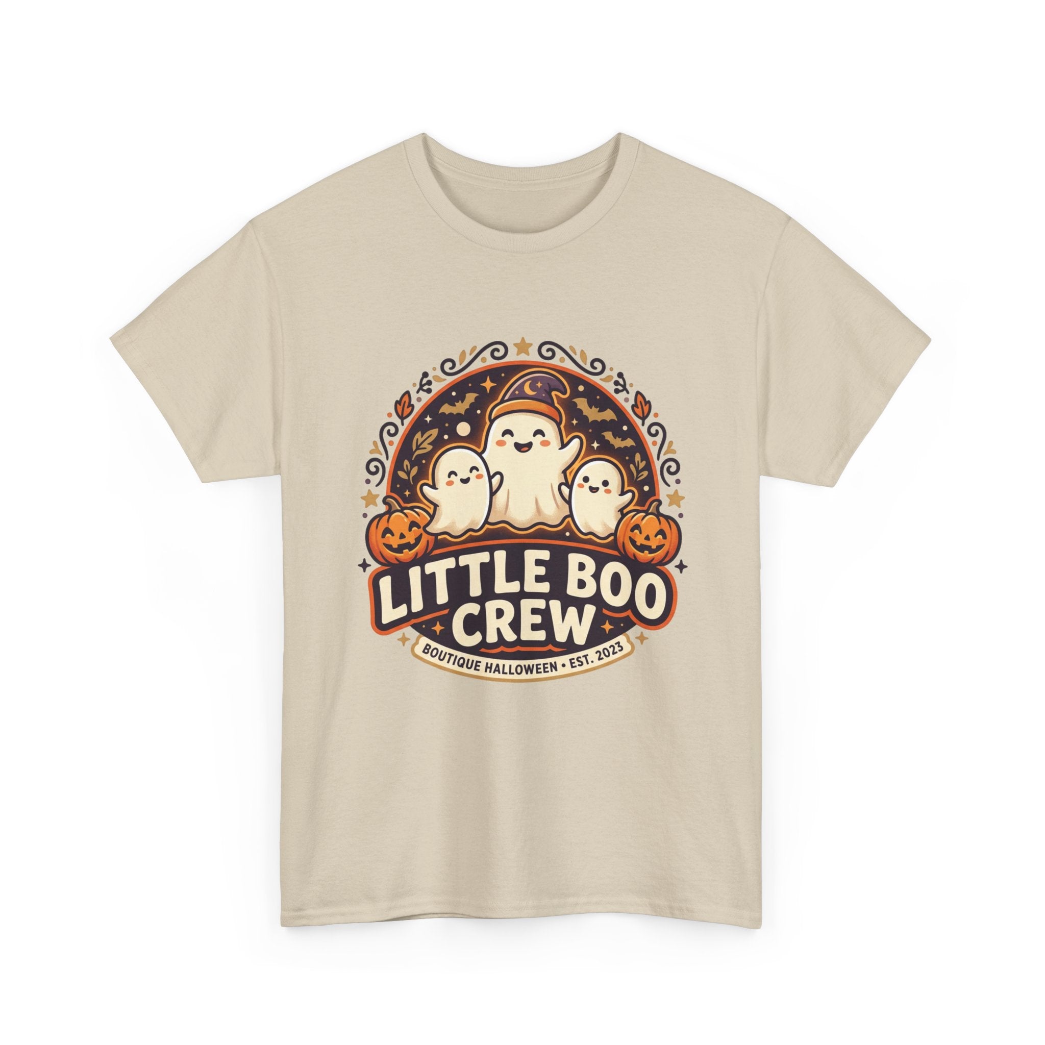 Halloween 'Little Boo Crew' Kids Tee — Cute Ghosts & Pumpkins Fall Shirt
