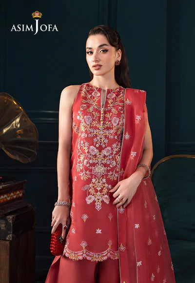 AJLFC-06 EMBROIDERED ORGANZA