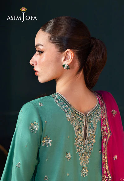 AJLFC-04 EMBROIDERED RAW SILK