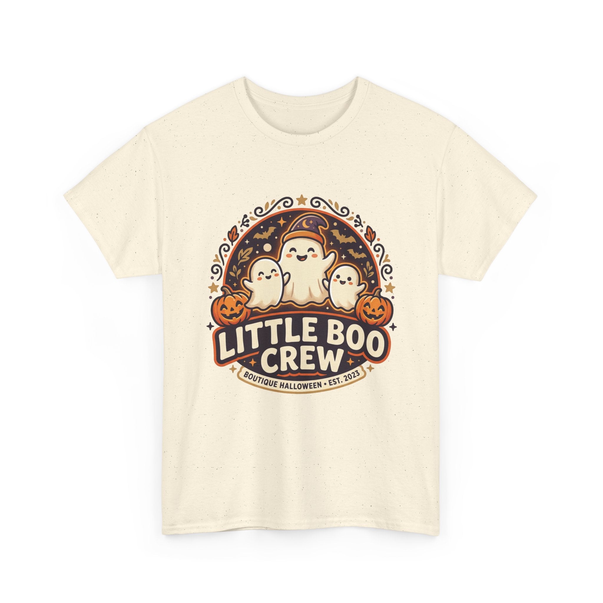 Halloween 'Little Boo Crew' Kids Tee — Cute Ghosts & Pumpkins Fall Shirt