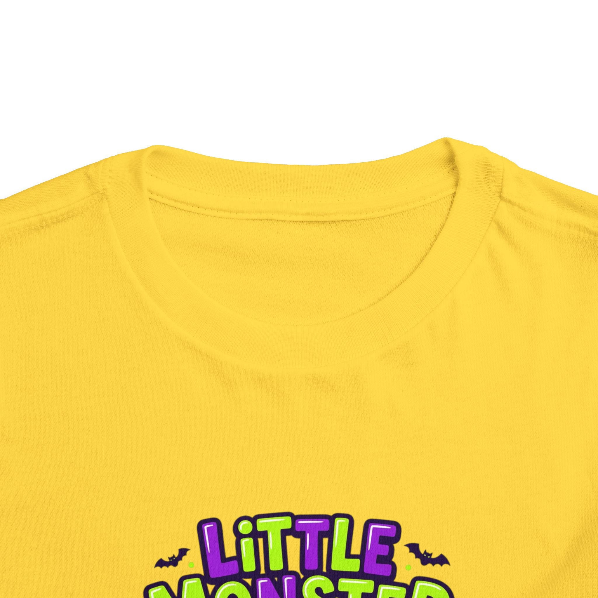 Toddler Tee — 'Little Monster' Halloween Trick-or-Treat Shirt