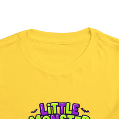 Toddler Tee — 'Little Monster' Halloween Trick-or-Treat Shirt