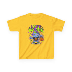 Youth - Kids Tee — 'Little Monster' Halloween Cartoon Shirt