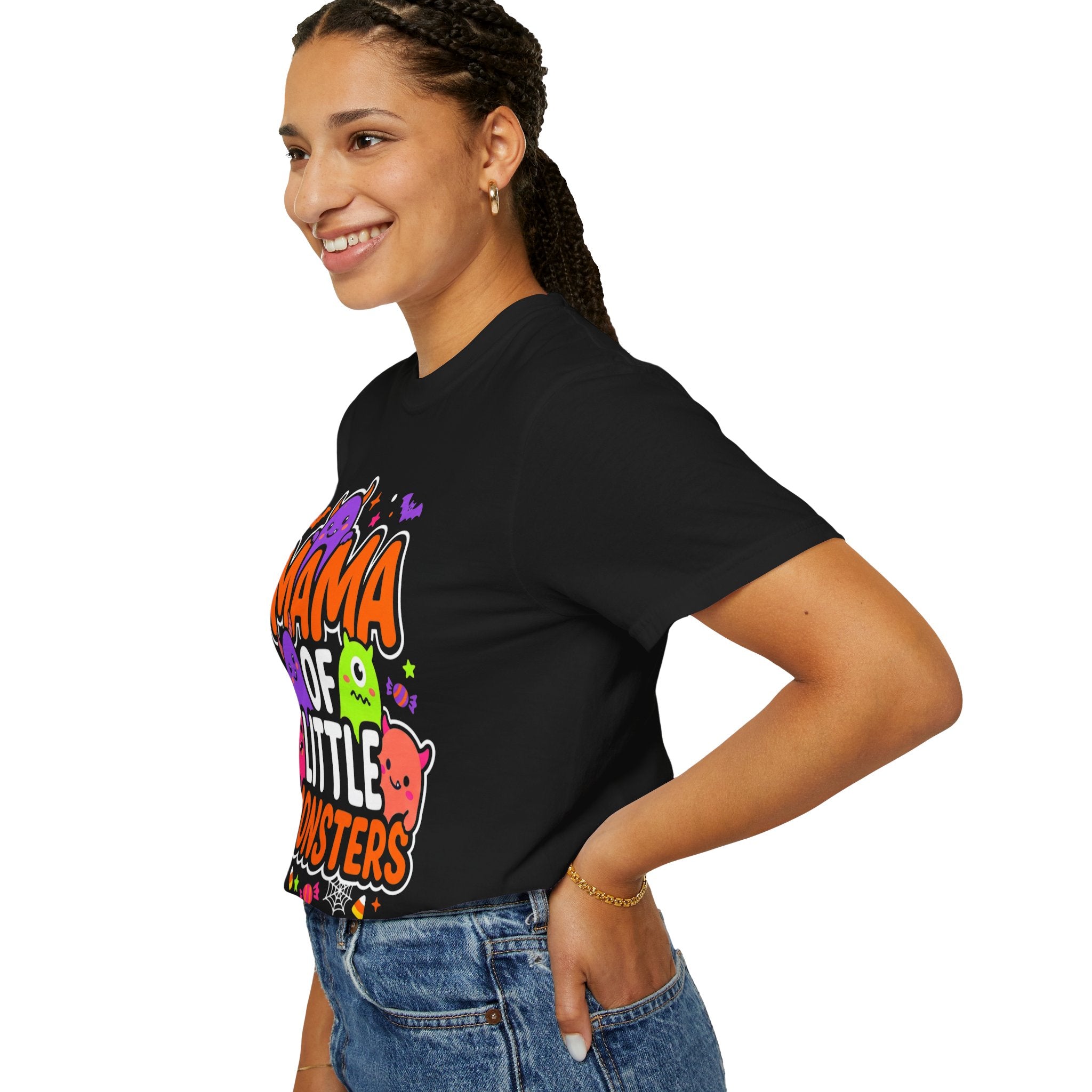 Mama of Little Monsters T-Shirt — Halloween Mom Graphic Tee