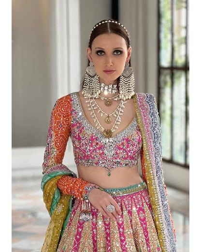 Mahaba Studio USA – best bridal lehenga choli with dupatta