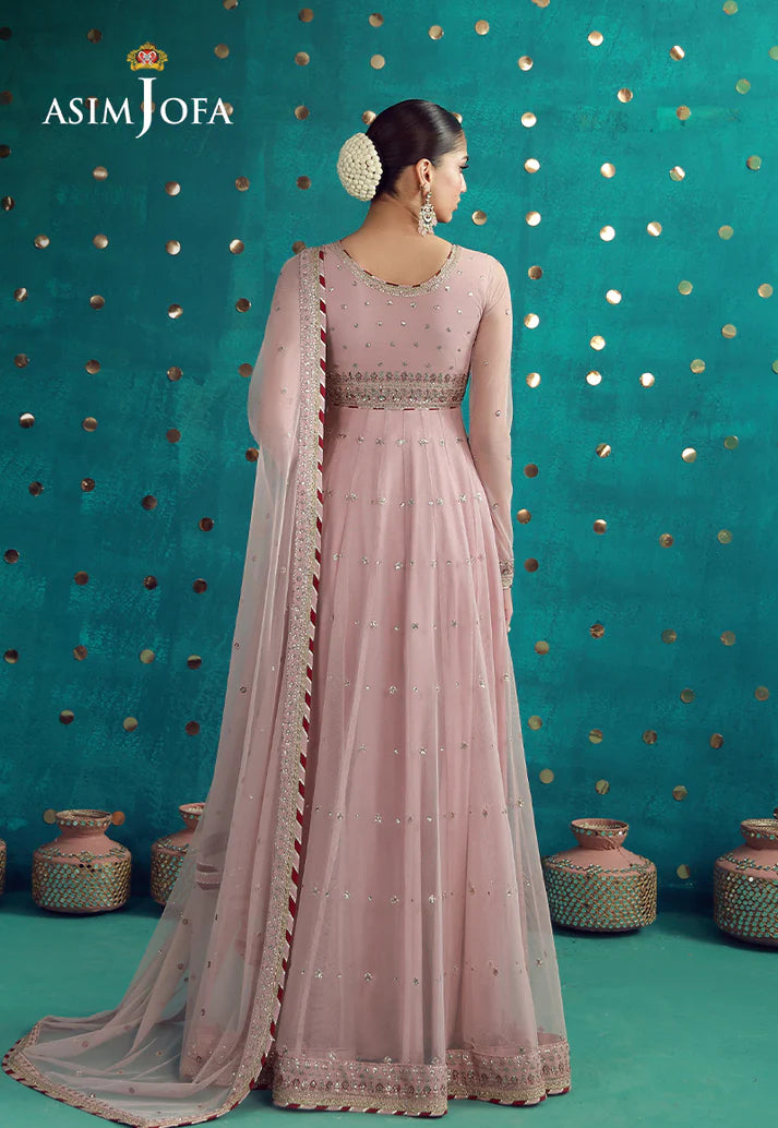 AJULFB-07 Embroidered Poly Net