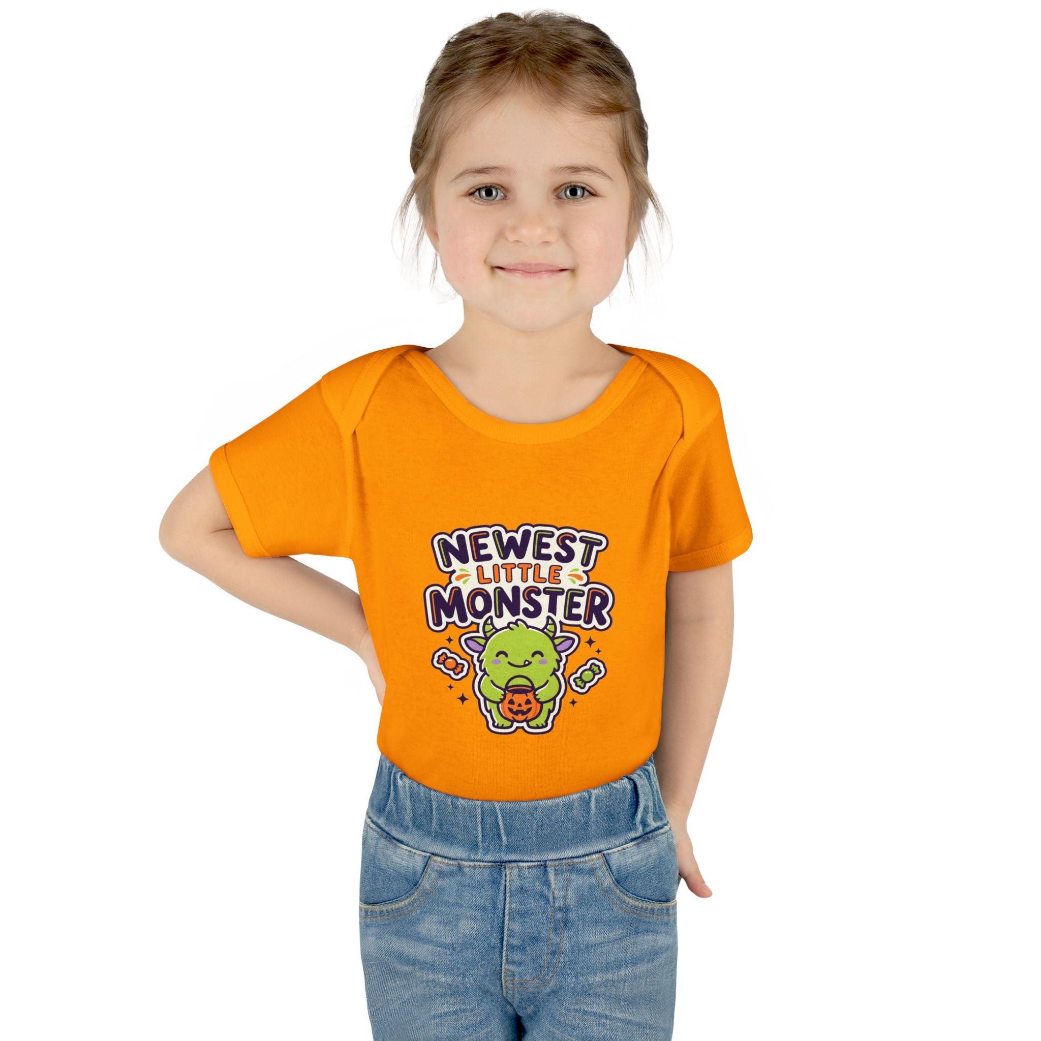 Newest Little Monster Infant Bodysuit — Cute Halloween Baby Onesie