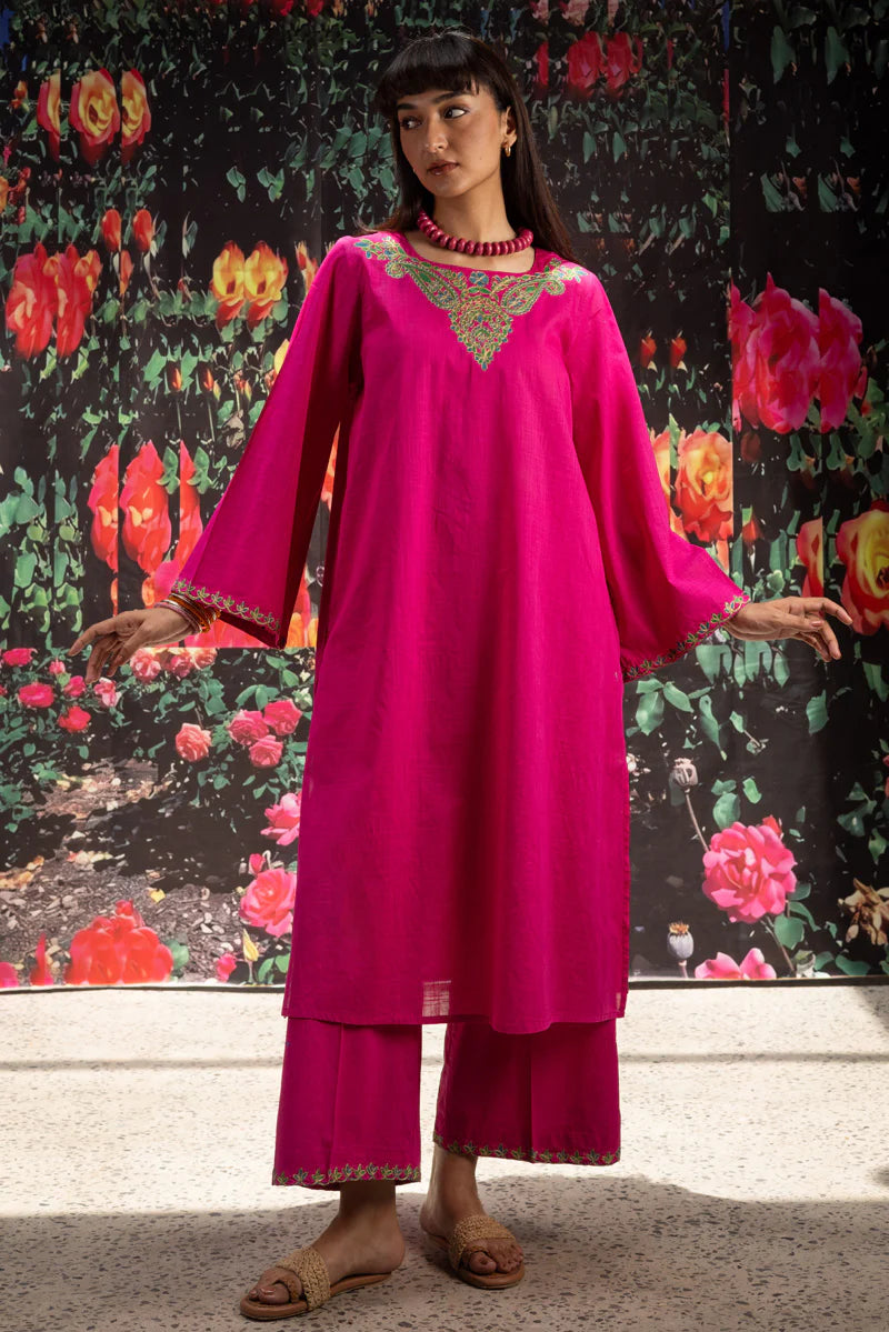EMBROIDERED PERSIAN PETALS SET