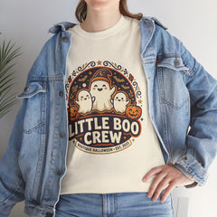 Halloween 'Little Boo Crew' Kids Tee — Cute Ghosts & Pumpkins Fall Shirt