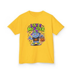 Youth - Kids Tee — 'Little Monster' Halloween Cartoon Shirt
