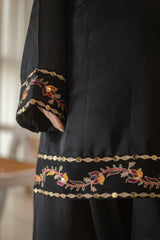 MSP 304 - Black Shot Silk 3-Piece Outfit