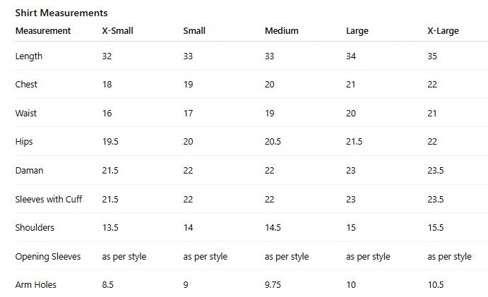 MSP 106 - Jeans Kaftan Shirt (1 Piece)