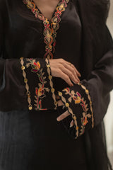 MSP 304 - Black Shot Silk 3-Piece Outfit