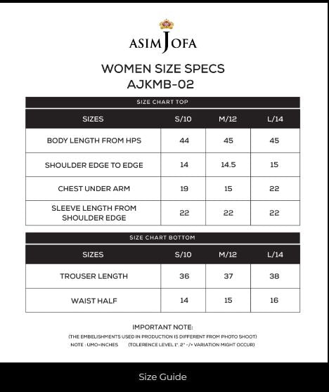 AJKMB-02 EMBROIDERED POLY COTTON STITCHED 3 PCS