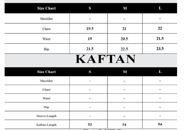 SHADED KAFTAN By MAHABA