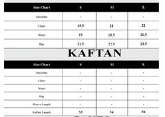 SHADED KAFTAN By MAHABA