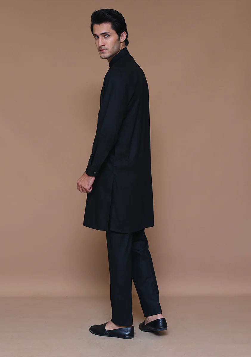 Classic Poly Viscose Tap Shoe Slim Fit Suit side look