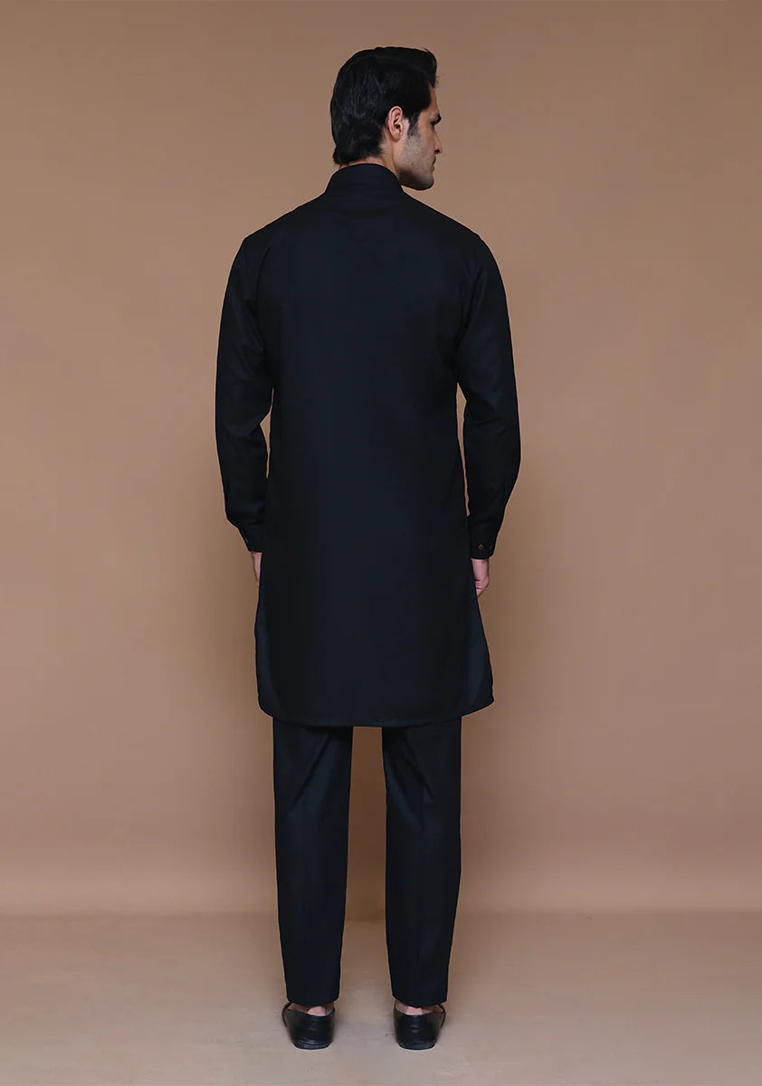 Classic Poly Viscose Tap Shoe Slim Fit Suit back look