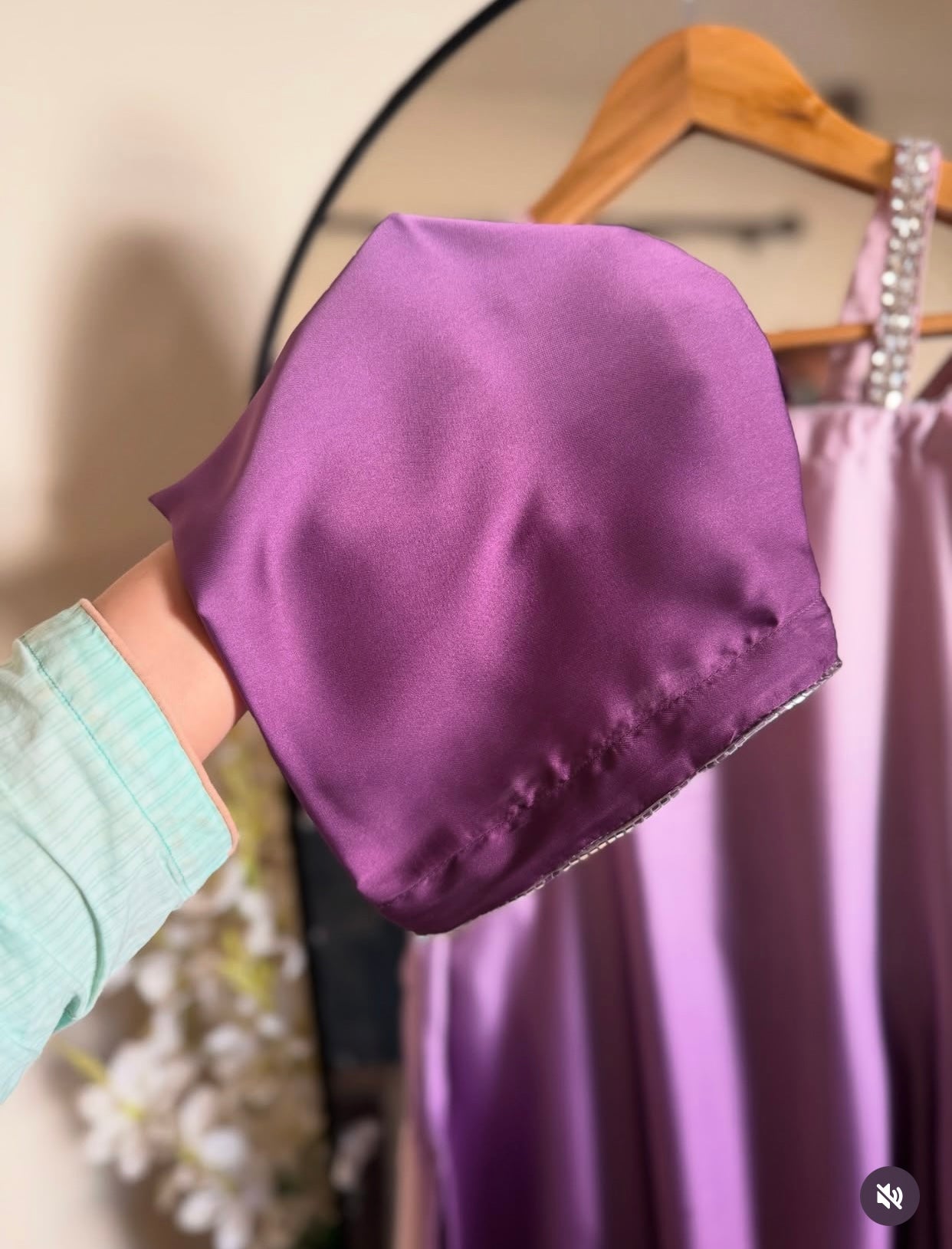 Silk Dress With Organza Dupatta