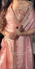 Blush Pink Sari | INDIAN Sari