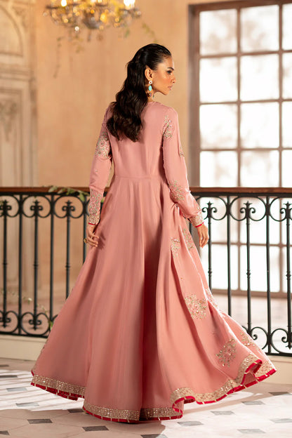 Embroidered Pishwas – Blush Coral