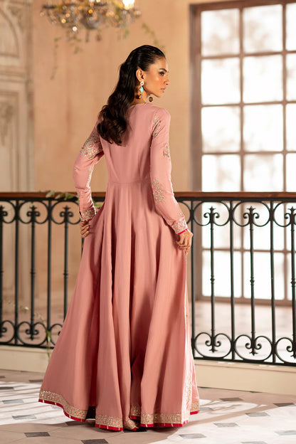 Embroidered Pishwas – Blush Coral