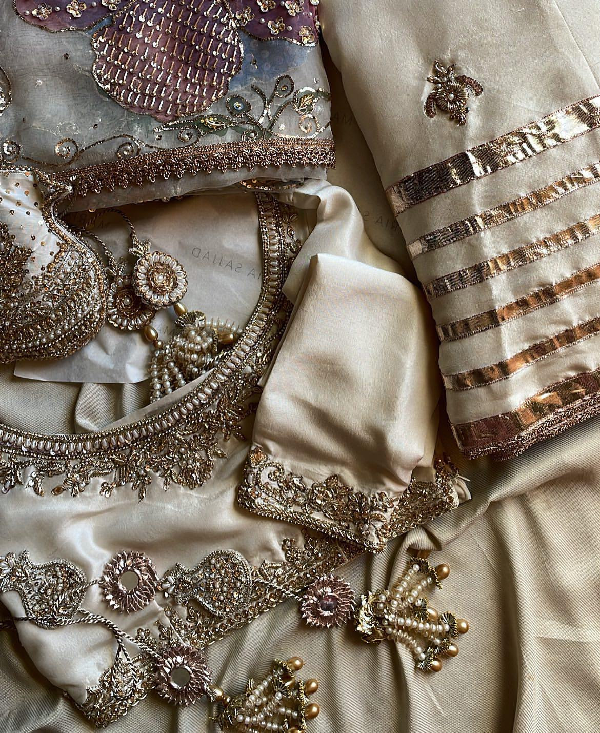 Rubru-Nikkah Lehnga Set