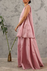 EMBROIDERED PETAL MIST SET