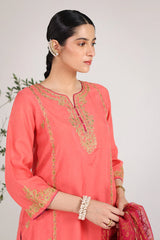 HUES OF RED ZAREEN 3 PIECE