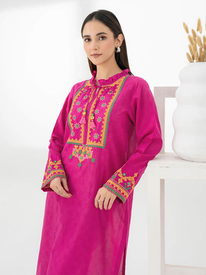 Jacquard-Shirt-Embroidered-Pret-pink