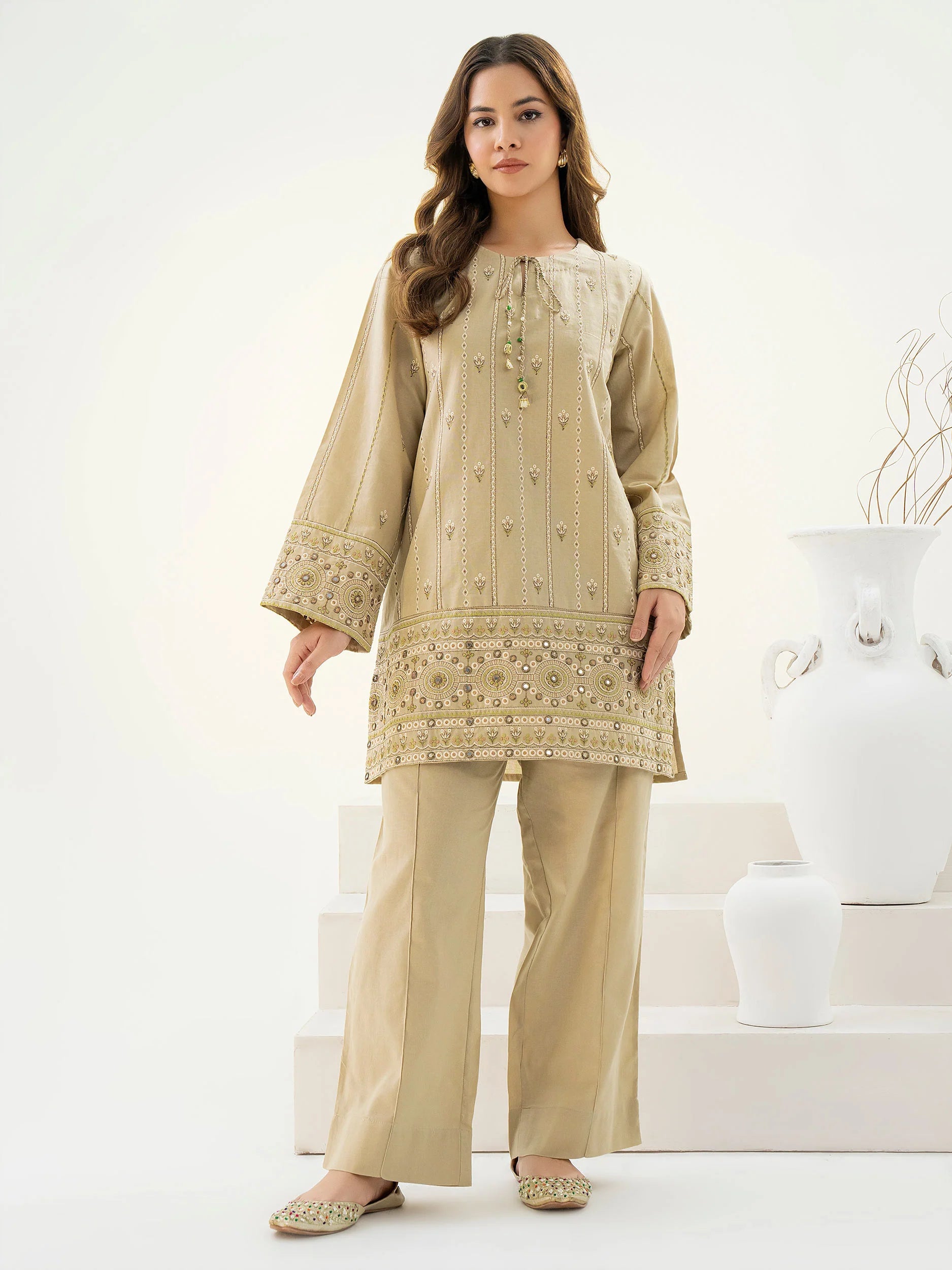 KhaddarCo-OrdSet-Embroidered_Pret_-Beige