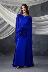 P-302 - Long Shirt with Chiffon Upper